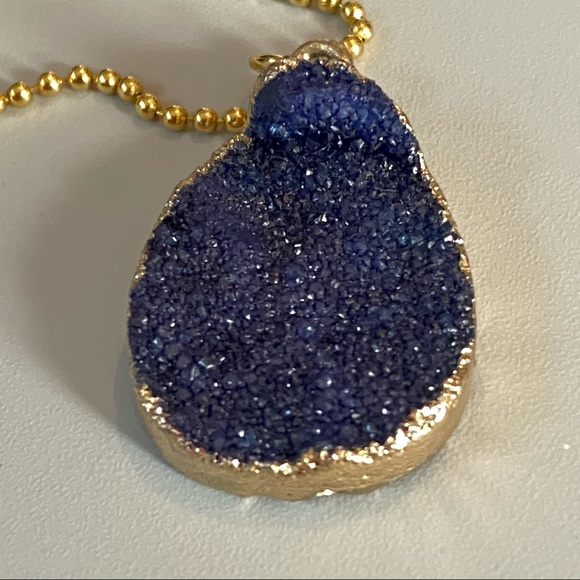 Baublebar Druzy Gold Necklace - Picture 2 of 4